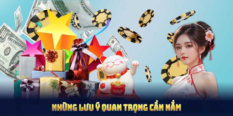 Những lưu ý quan trọng cần nắm khi tham gia nhận khuyến mãi Hubet